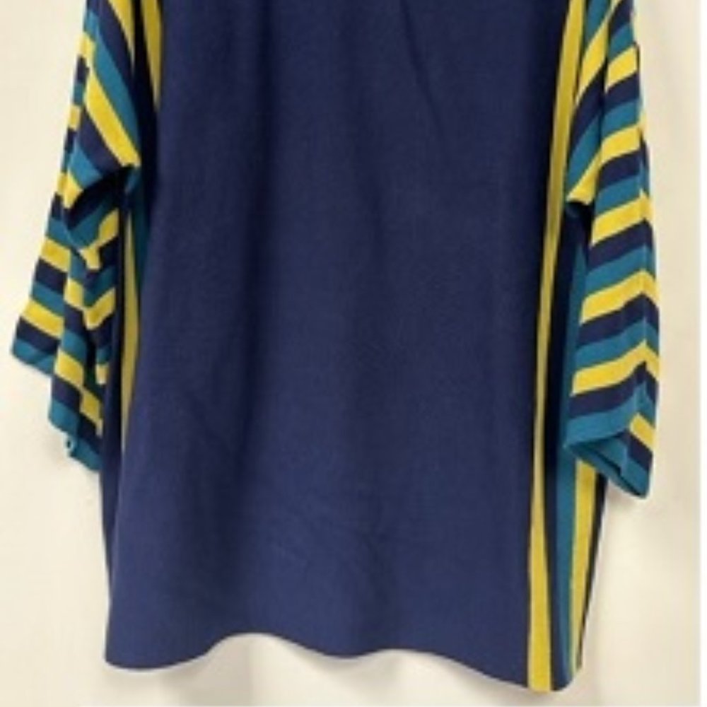 Stripe vertical sides tunic sweater - Picture 3 of 4